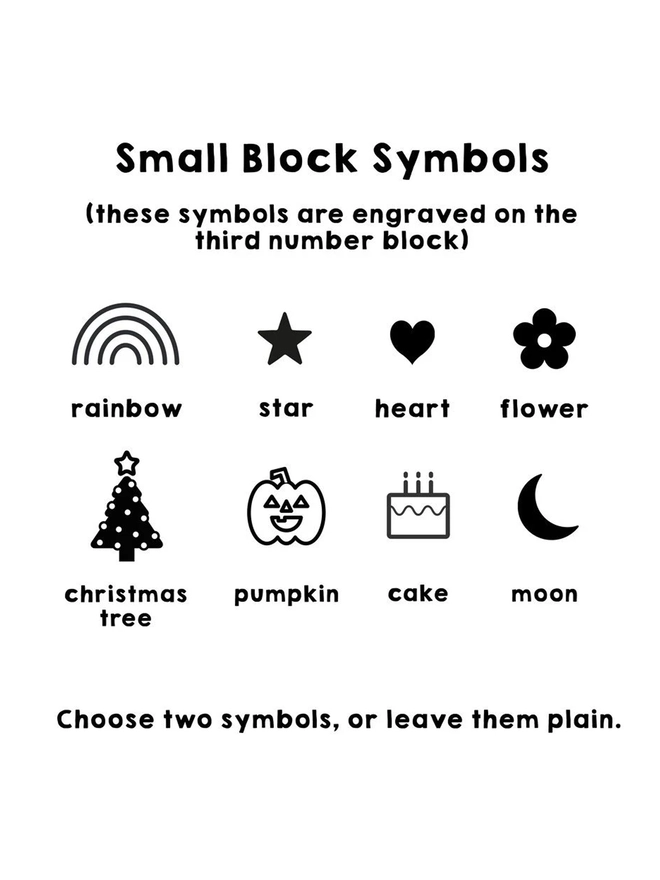symbols for small block