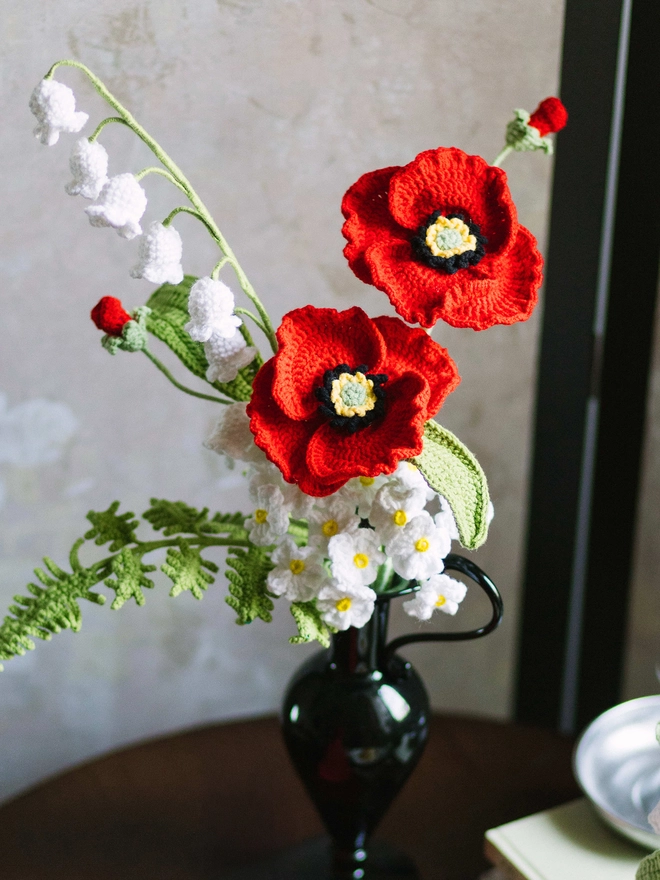 The Way to You Crochet Flower Poppy