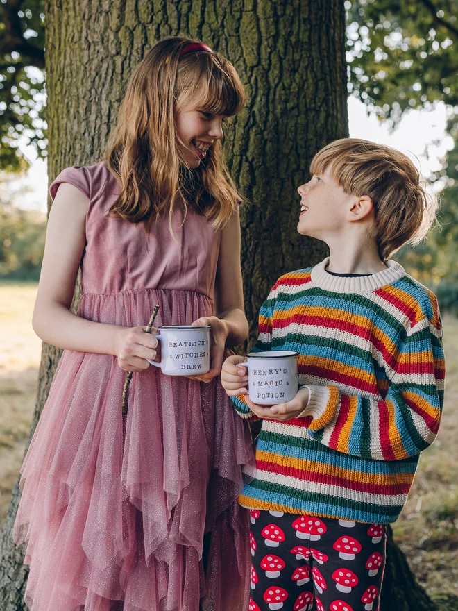 personalised ceramic halloween mugs