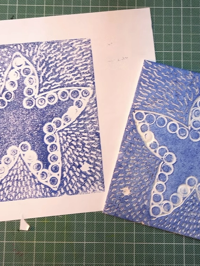 Poly Block Printing Craft Kit, drawing supplies. 