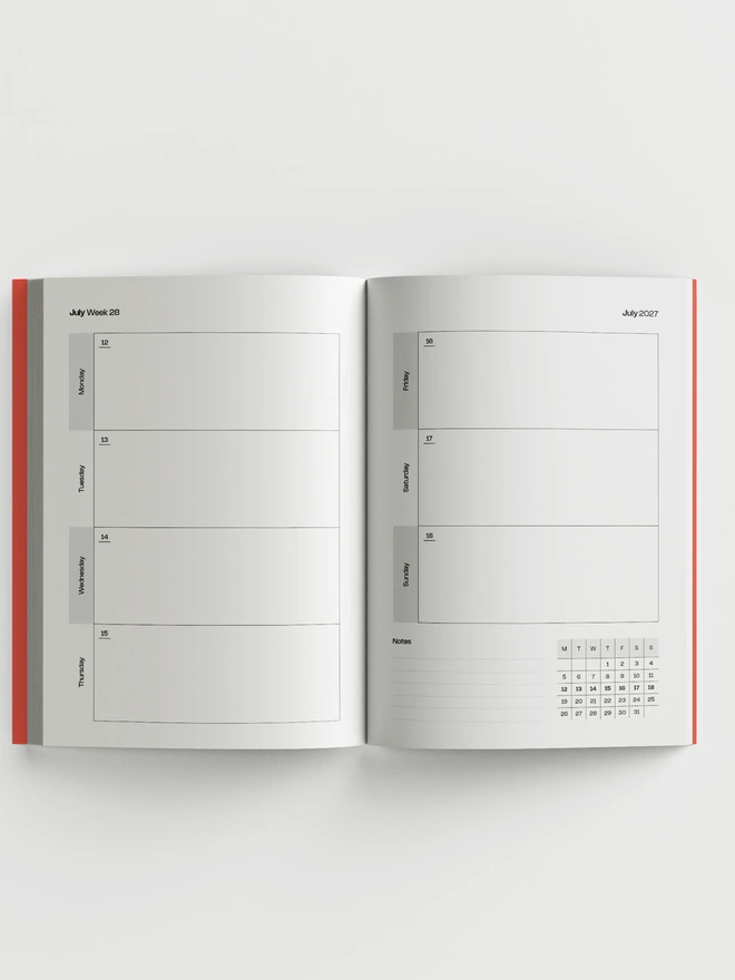 Storigraphic 2027 Diary