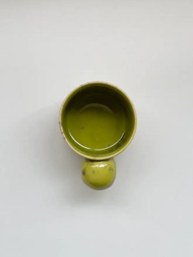 Lime Green Espresso Cup