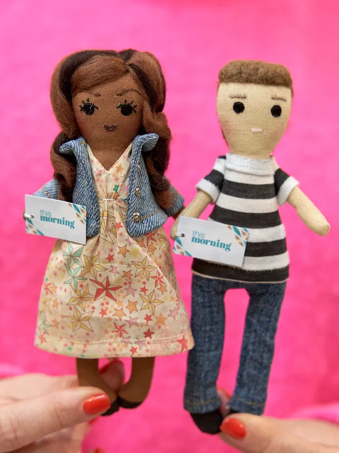 Dermot and Alison This Morning Icon Dolls