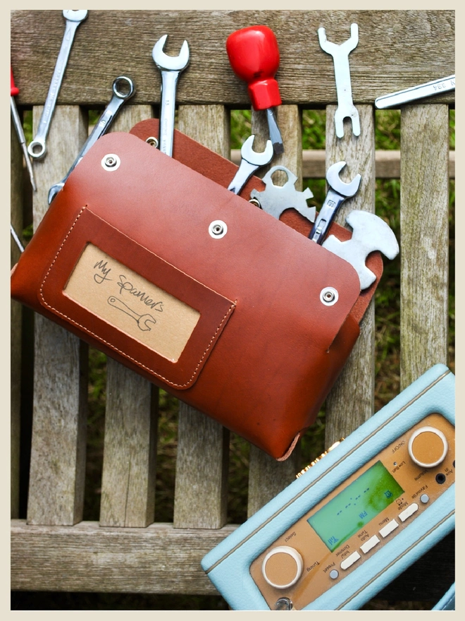 Utility Pouches Organised Storage Leather