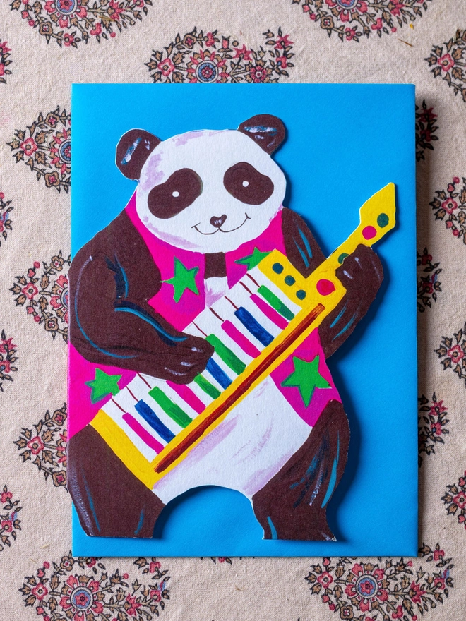 PANDA BIRTHDAY CARD