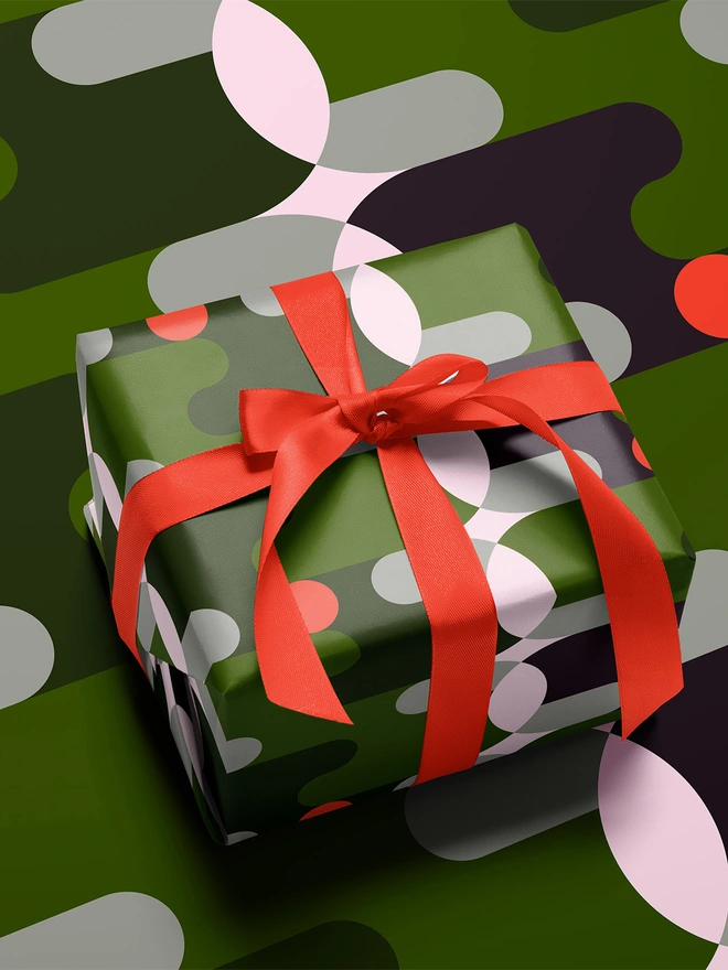 Storigraphic Graphical Print Wrapping Paper