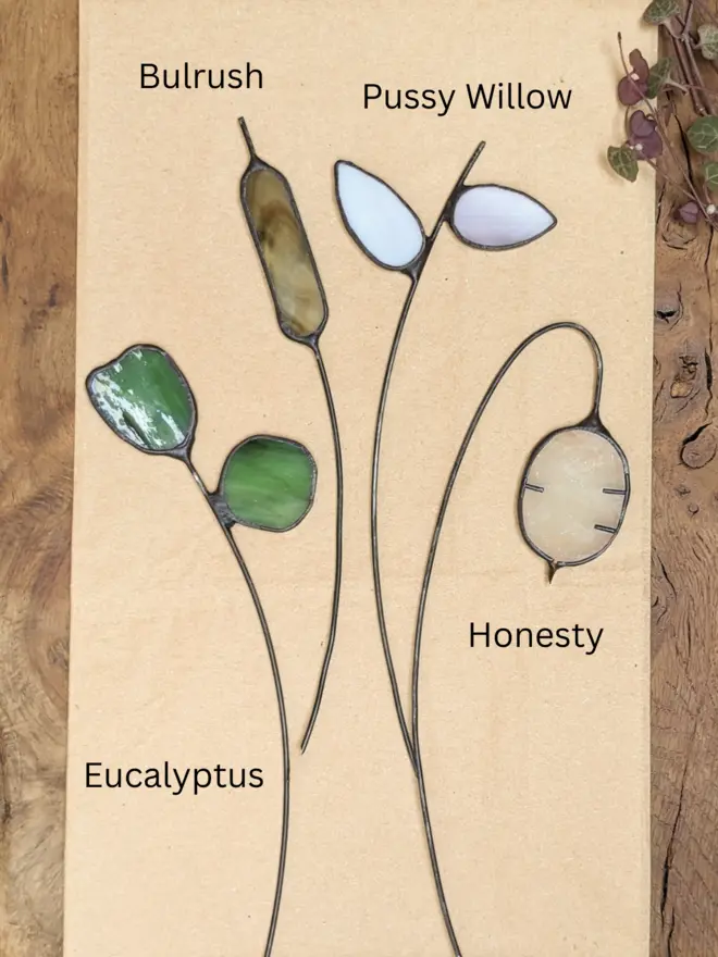 Stained Glass Everlasting Posy