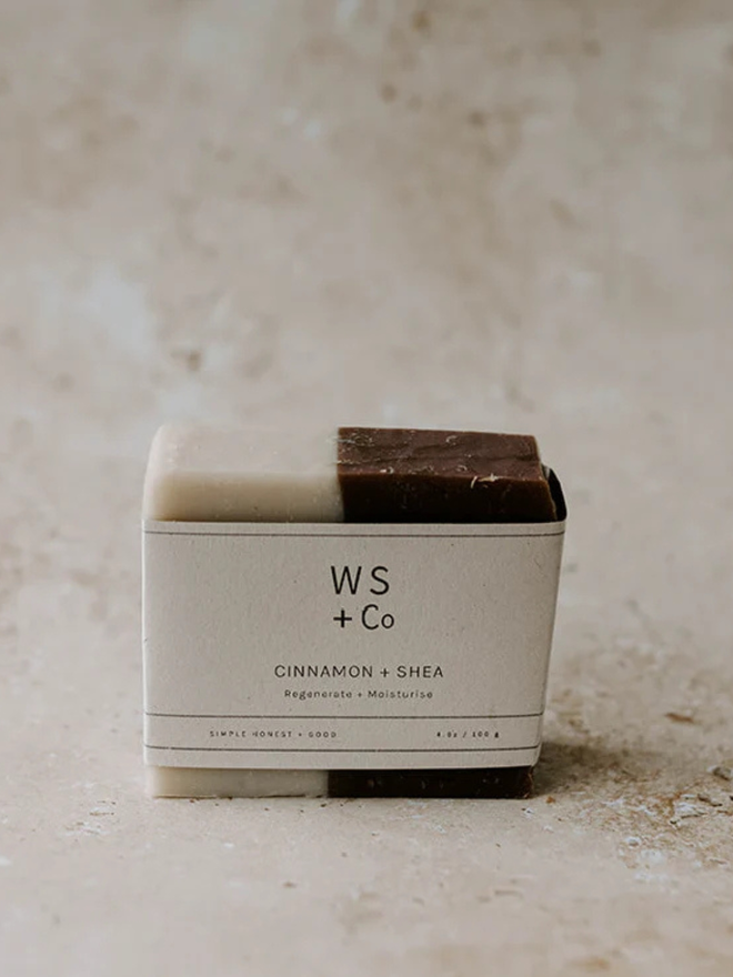 cinnamon shea patchouli soap bar