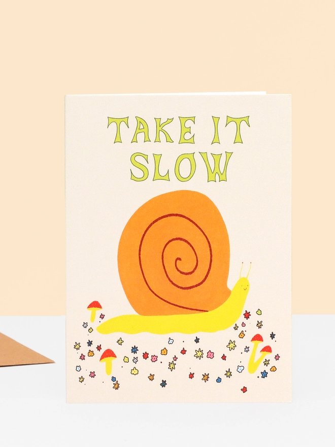 'Take It Slow' Card