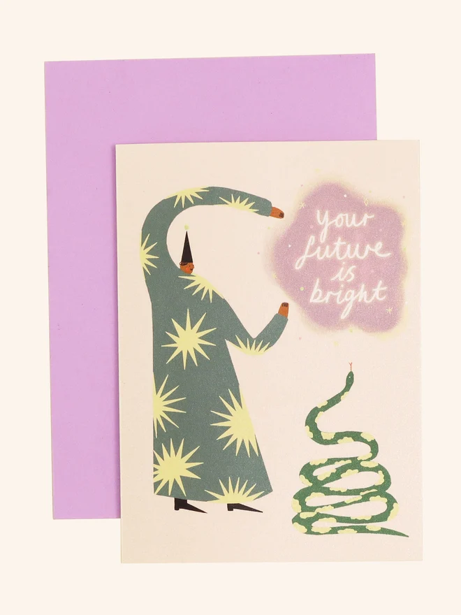 'Your Future Is Bright' Card