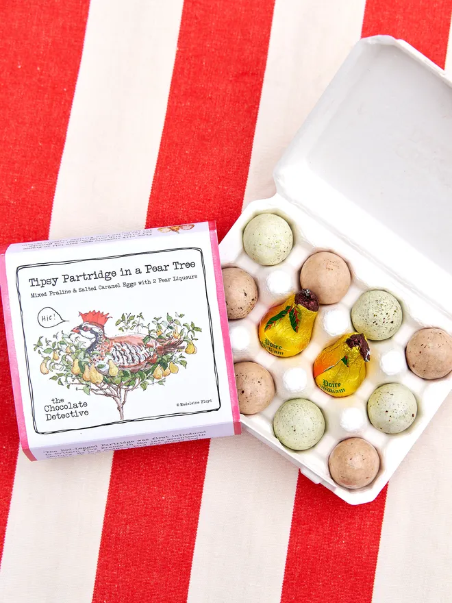 Tipsy Partridge In A Pear Tree Eggs 