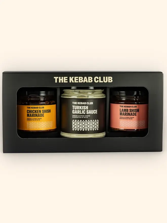 Garlic Sauce & Marinades Gift Box (Set of 3)