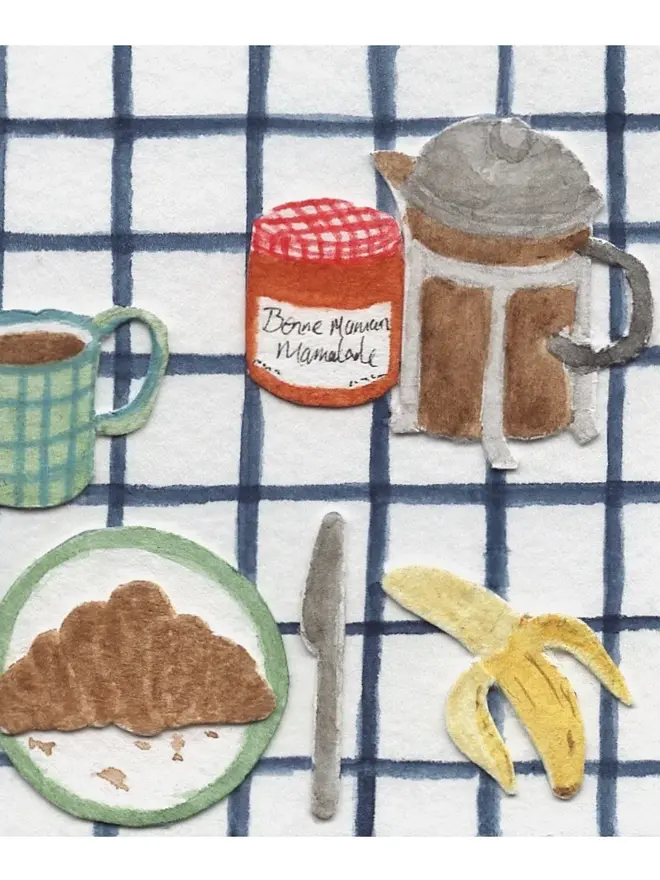 Wish You Were Here A4 Signed Print