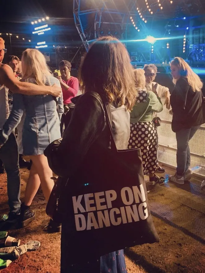 Keep On Dancing Book Bag