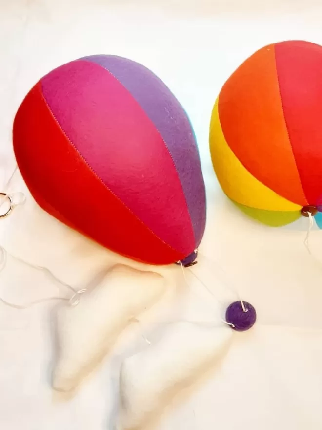 Rainbow balloon