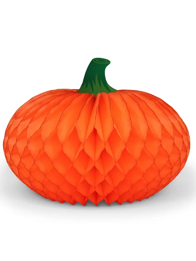Honeycomb Pumpkin Orange