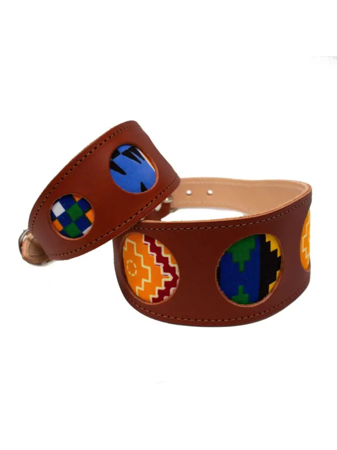 Kente hound collar