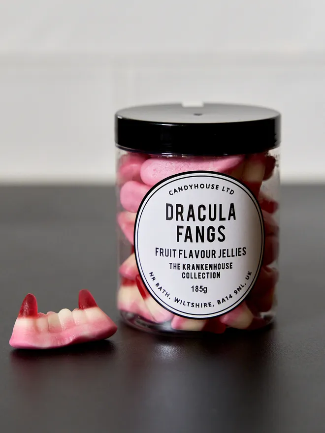 Dracula fang Halloween sweets