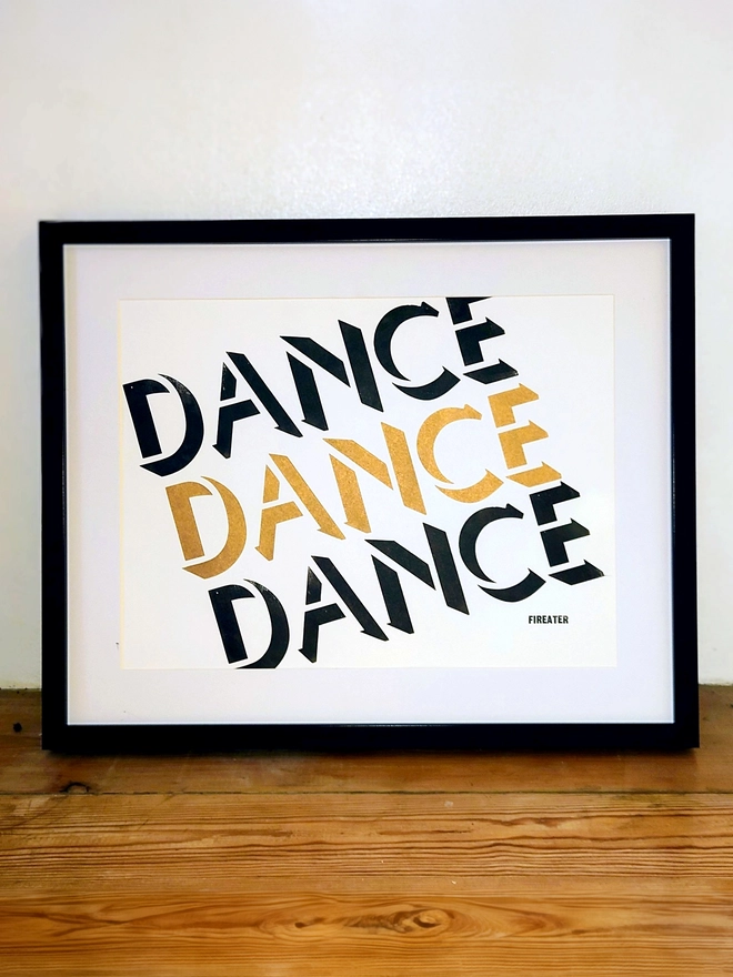 Dane Dance Dance print