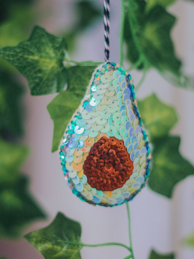 Avocado hanging decoration