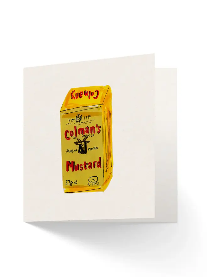 Food Greetings Cards (Pack Of 4) The Sunshine Tin