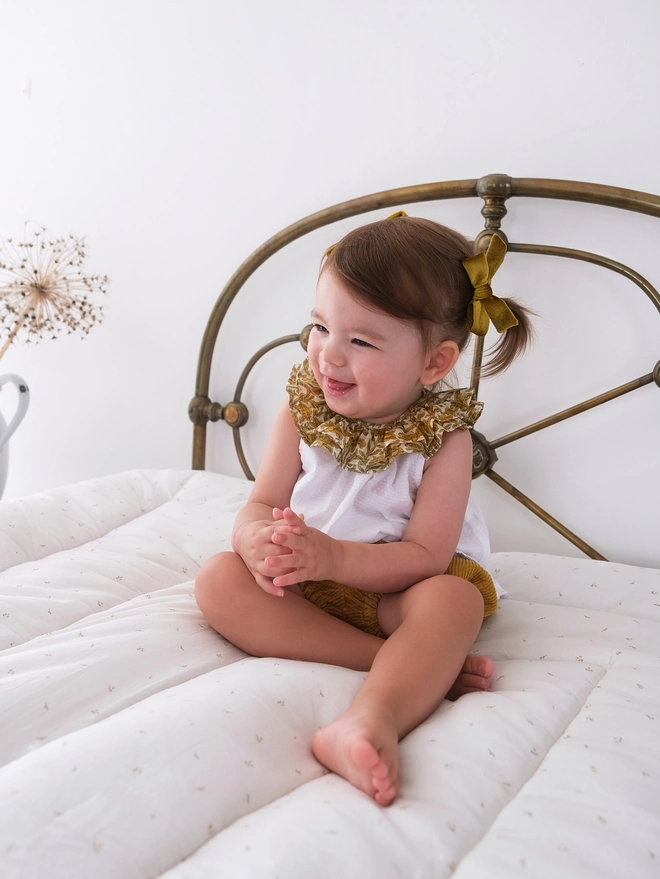 Pip & Ink baby ruffle collar