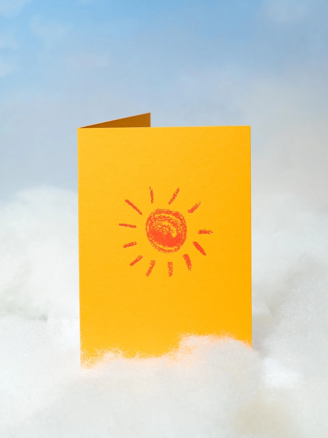 Sunshine - Hand Foiled Card