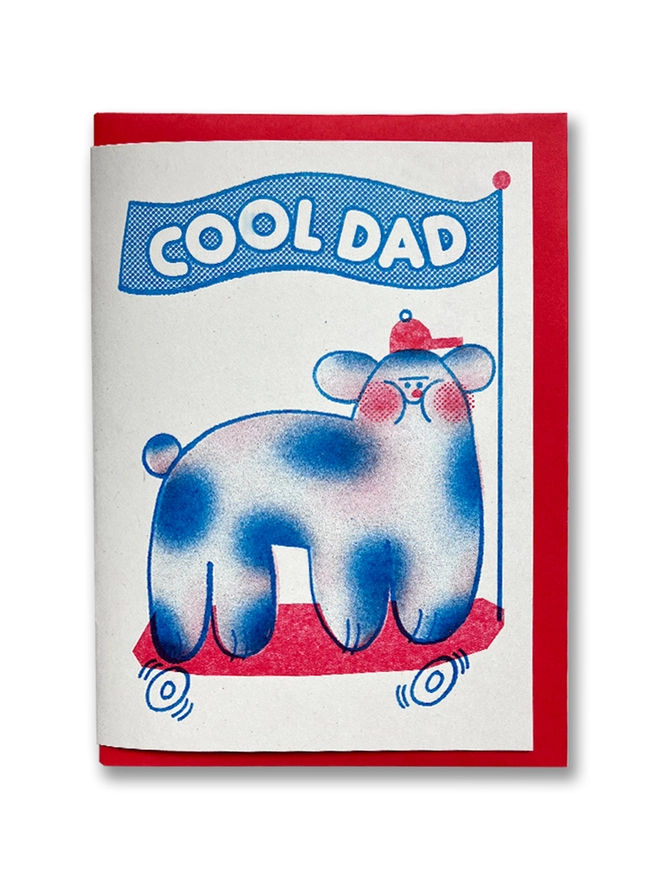 'Coo dad' A6 Riso Greetings Card