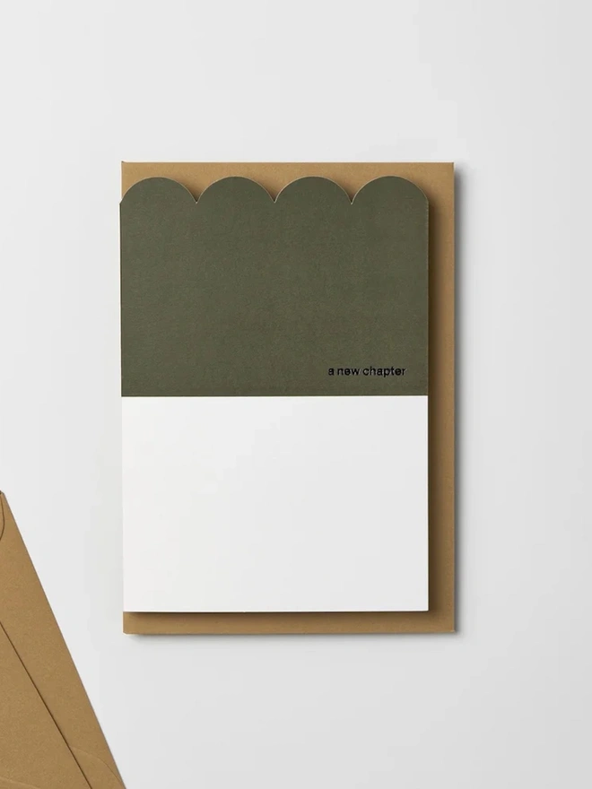 Scallop 'A New Chapter' New Home Card