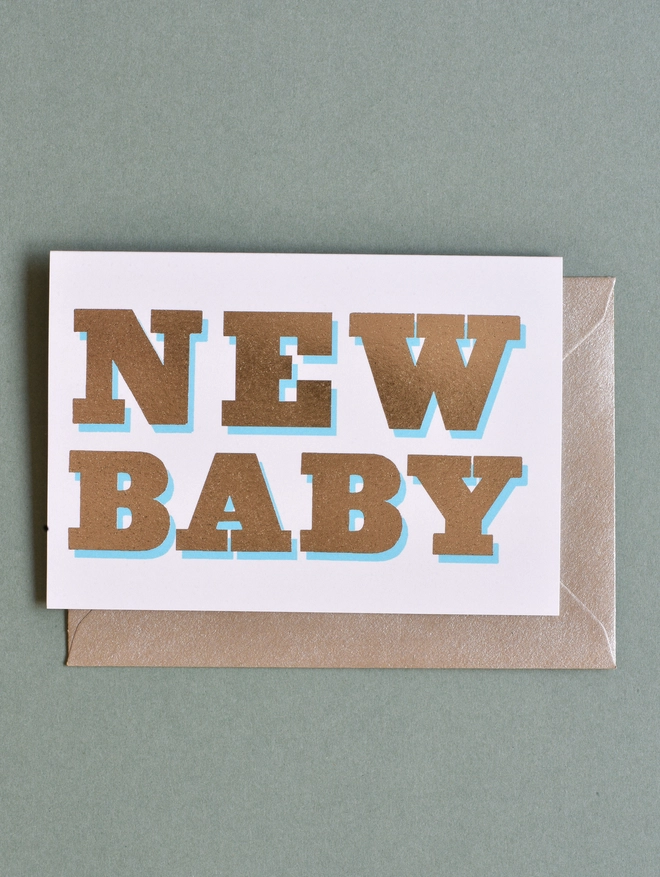 NEW BABY CARD