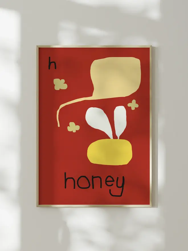 'Honey' Print