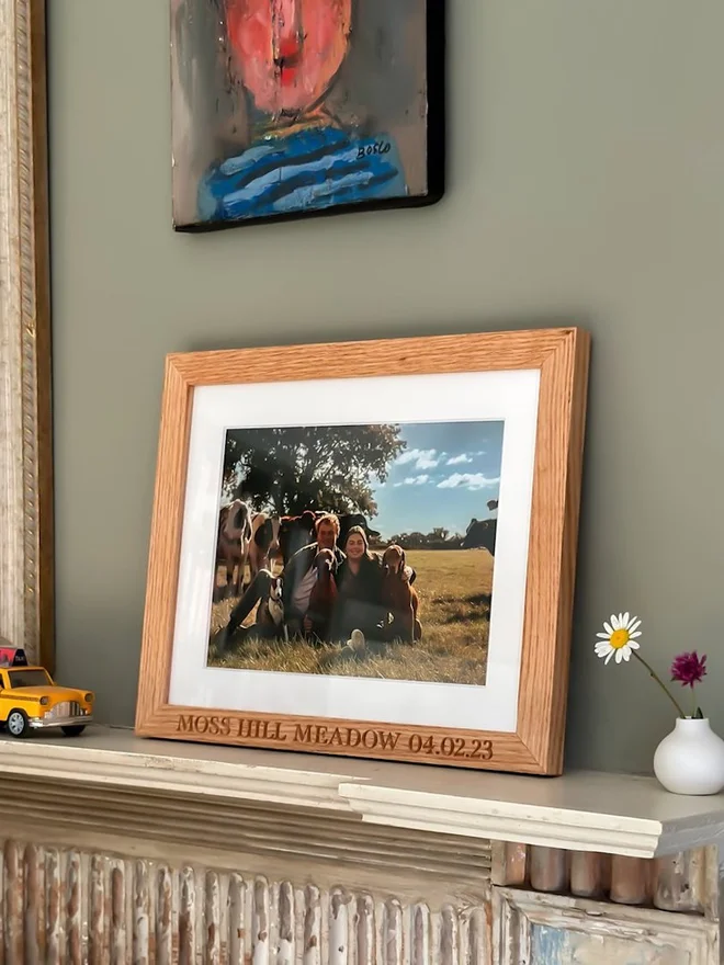 Oak Occasion Photo Frame