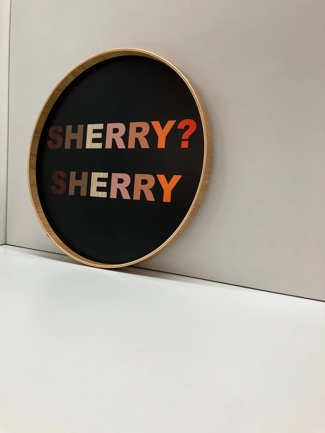 Sherry Tray 