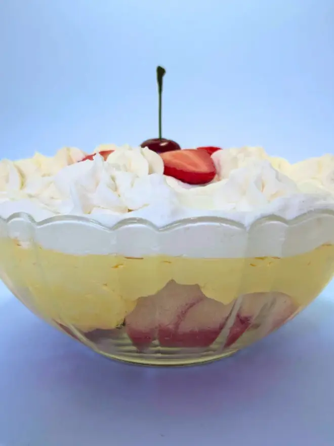 Fake Strawberry Trifle Replica Heritage Dessert