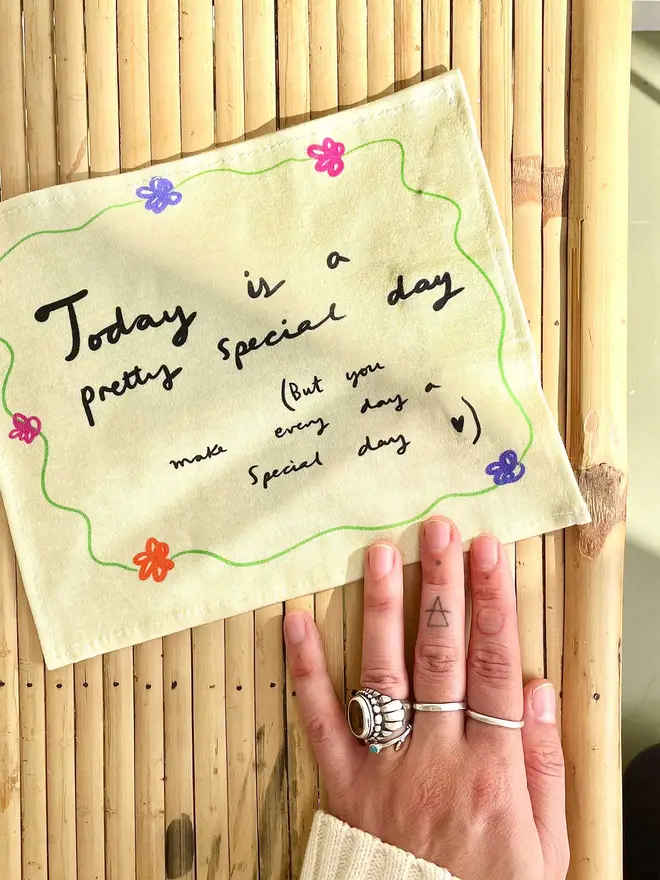 Today is a pretty special day handkerchief