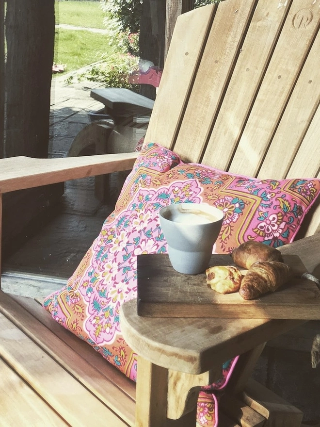 Personalised Oak Sun Lounger 