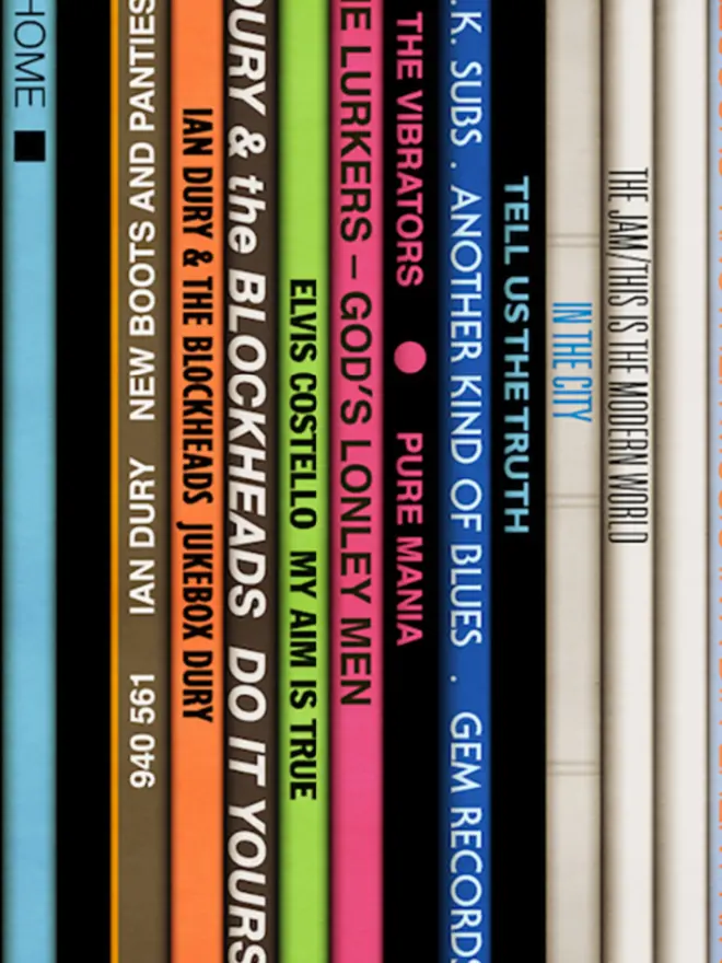 large punk spines artwork