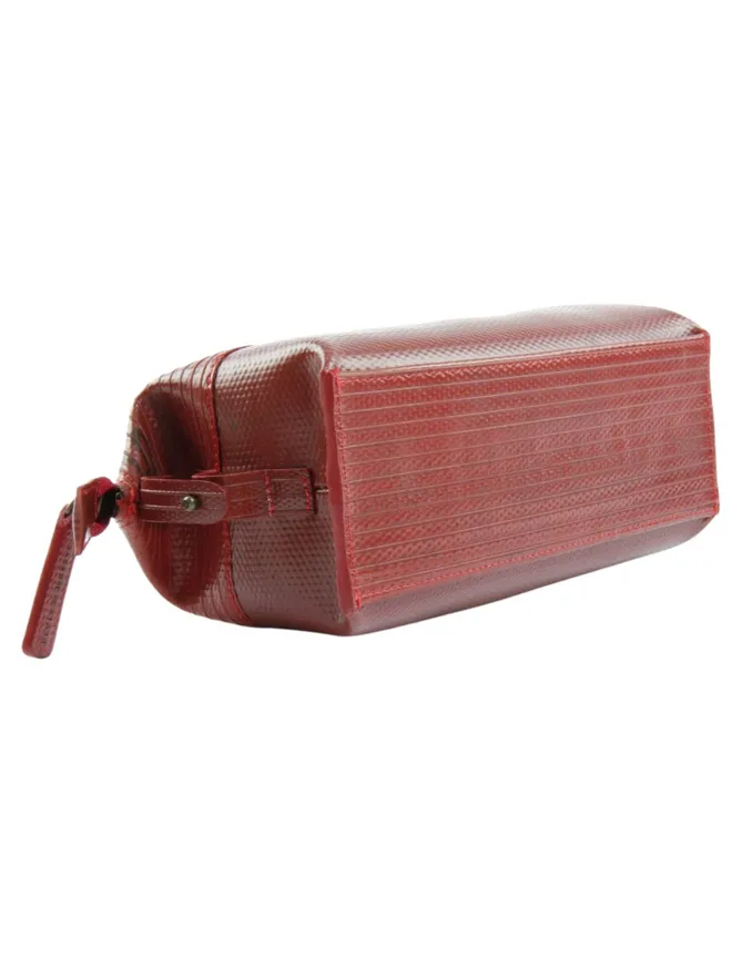 Red Medium Washbag 