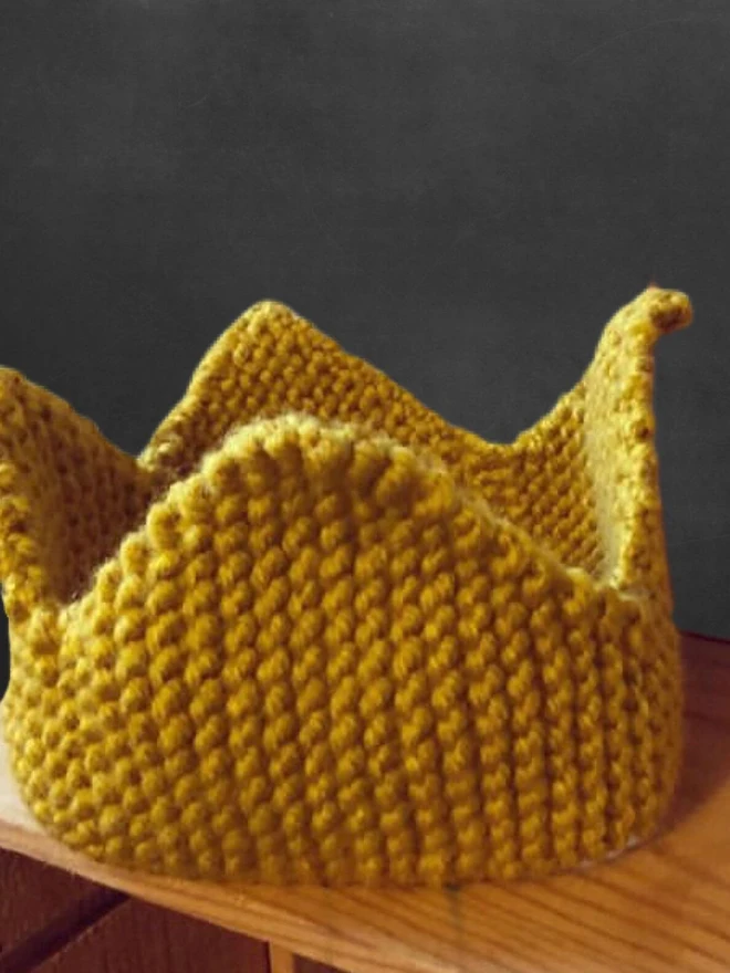 Chunky Knit Celebration Crown