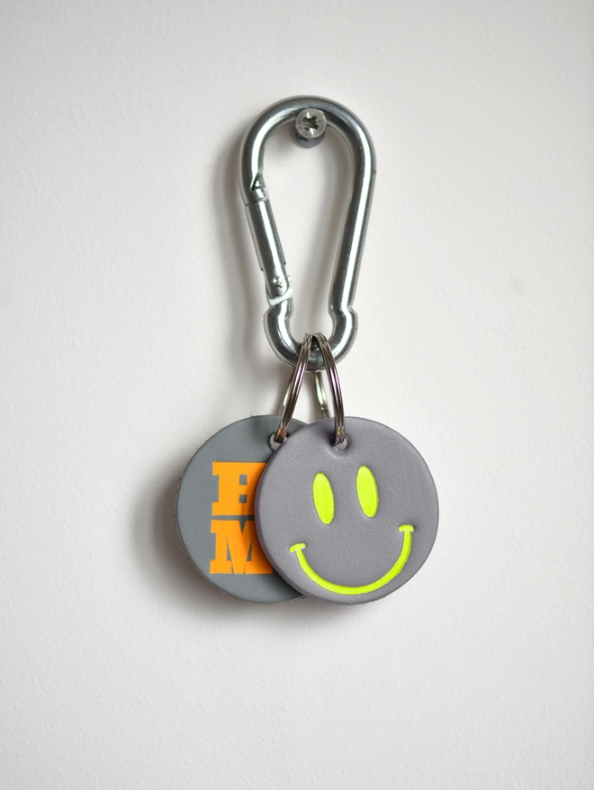 Smiley keyring