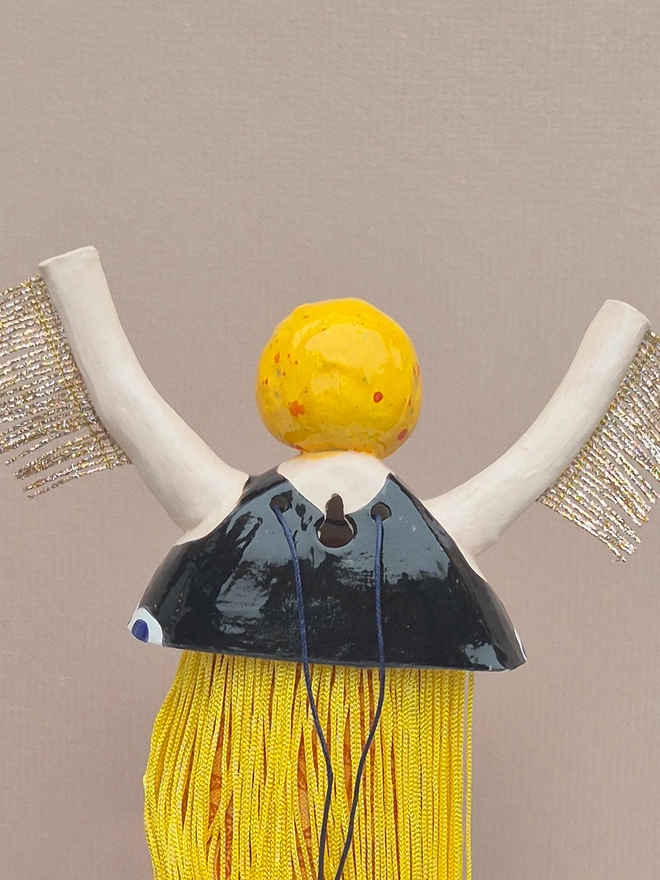 Christmas tree topper swimmer, angel decoration wall art hanging 