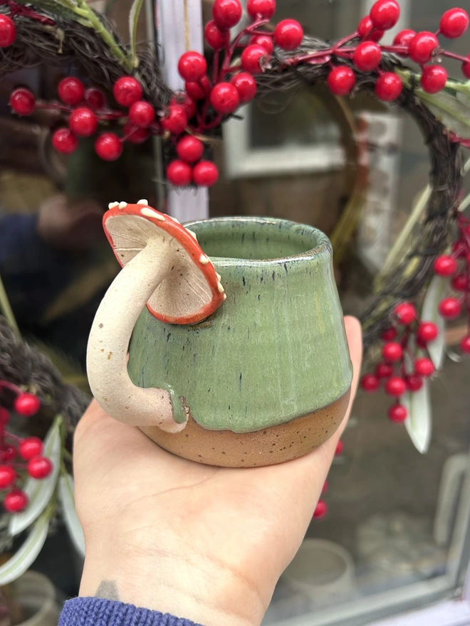 Espresso Mushroom Mug