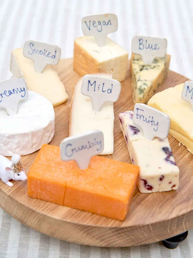 Cheese markers