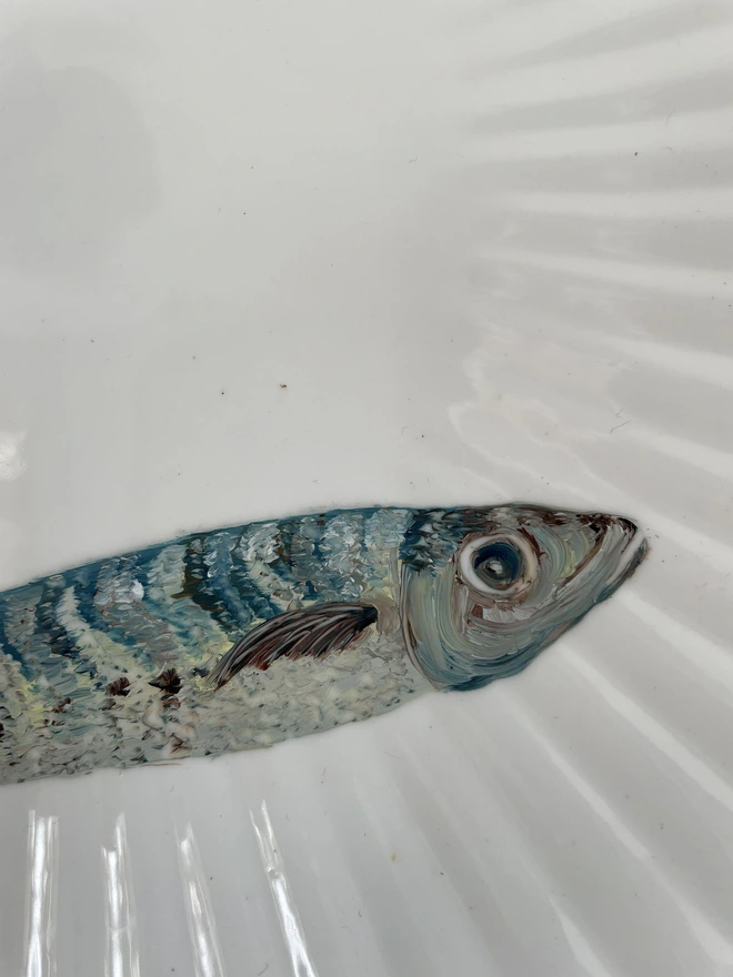 detail of fish plate