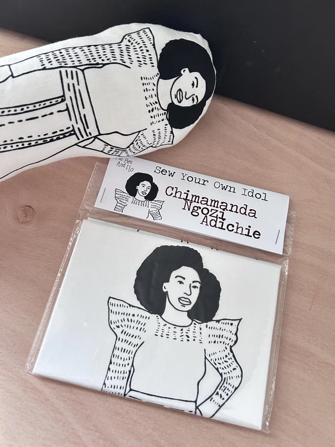 Sew Your Own Chimamanda Adichie craft kit