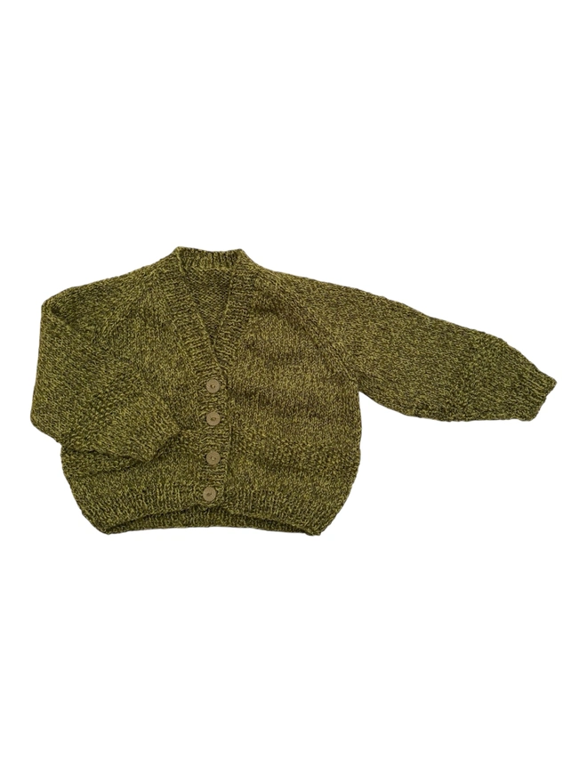 blank Baby Cardigans on white background