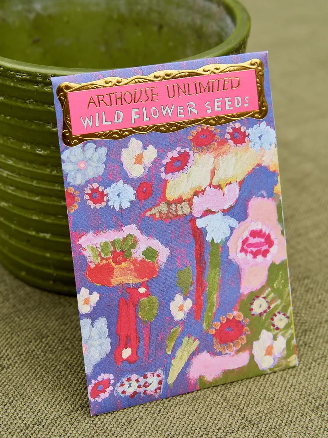 Wildflower seed packet