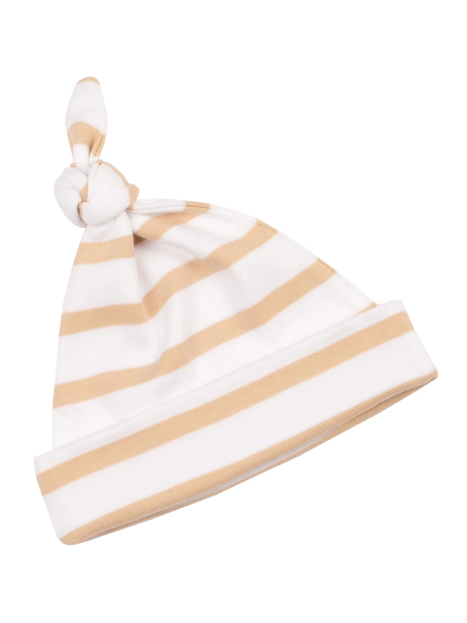 biscuit breton stripe baby hat
