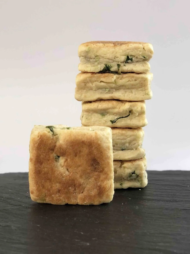 6 Cheese & Leek Welsh Cakes