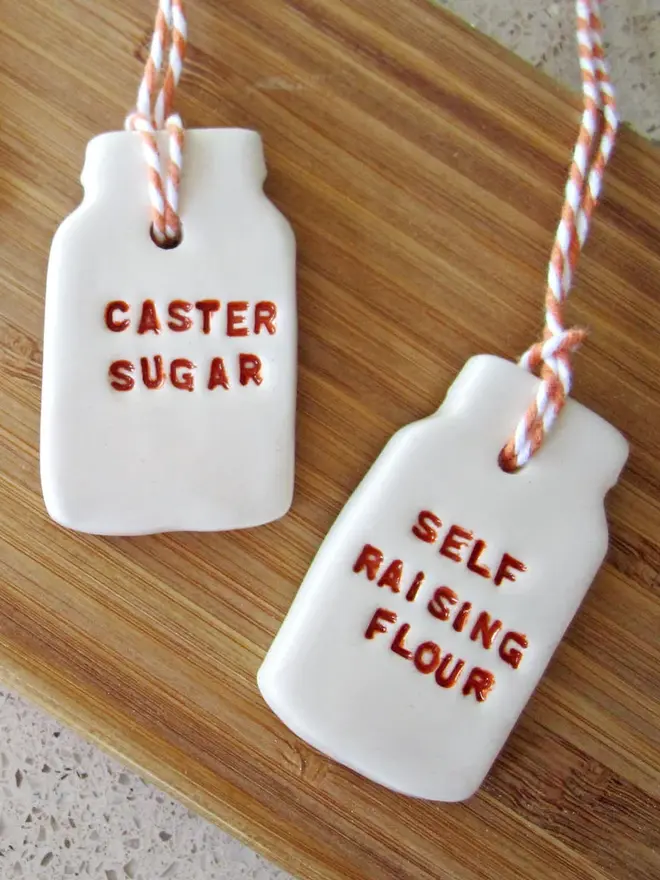 Ceramic Baking Labels